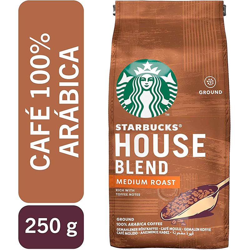 Bolsa de Café Nescafé Dolce Gusto Starbucks Medium House Blend T&m