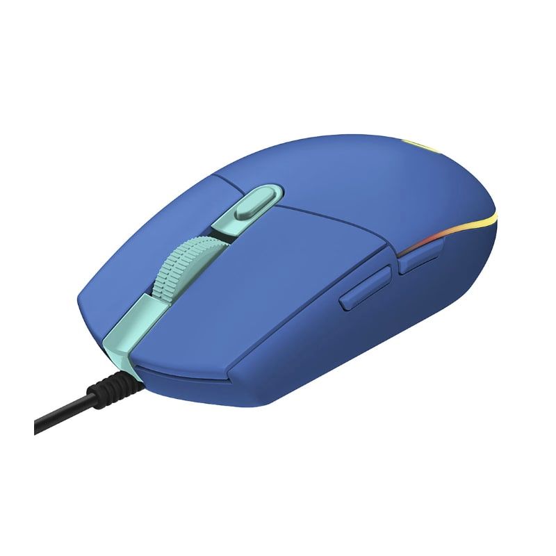 Mouse Óptico Gaming Logitech G203 LIGHTSPEED Azul 8000DPI 6 Botones