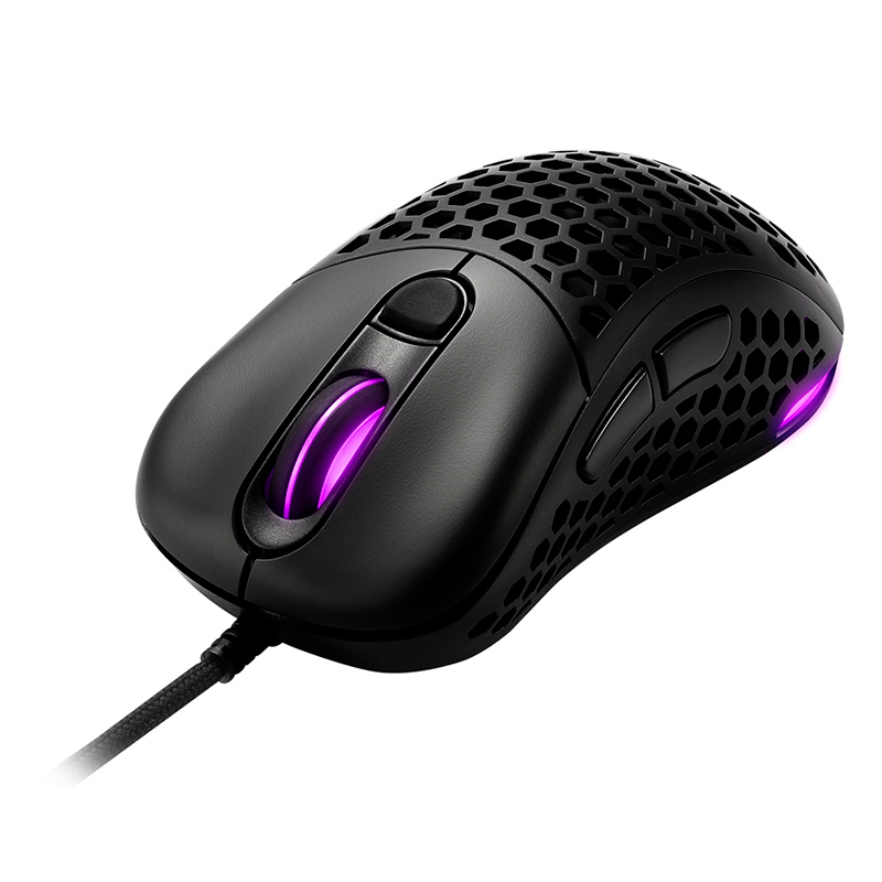 Mouse Alámbrico Gaming Sharkoon Light² 200 RGB 16000DPI 6 Botones Negro