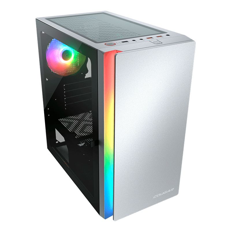 Case Gaming Cougar Purity RGB Media Torre ATX White (Sin Fuente)