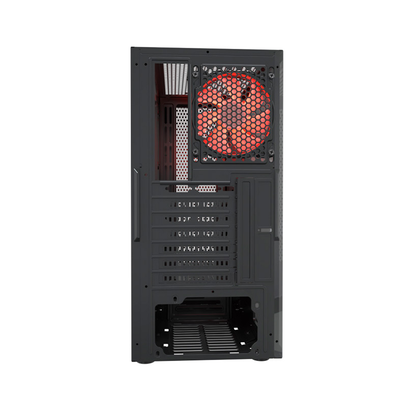 Case Gaming Xtech Deimos Media Torre Vidrio Templado ATX (Sin Fuente)