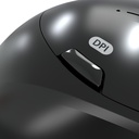 Mouse Inalámbrico Klip Xtreme Duotrak Óptico 1600DPI Negro
