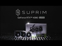 Tarjeta de Video 16GB MSI GeForce RTX 4080 Super Suprim X