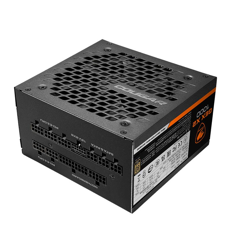 Fuente De Poder 1000W Cougar Gex X2 1000 80 Plus Oro