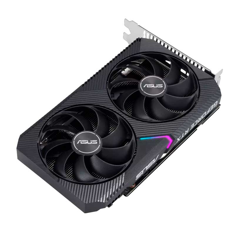 Tarjeta de Video 8GB GDDR6 Asus GeForce RTX 3050 Dual GeForce V2 OC HDMI DP DVI PCI 4.0