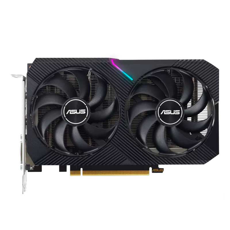 Tarjeta de Video 8GB GDDR6 Asus GeForce RTX 3050 Dual GeForce V2 OC HDMI DP DVI PCI 4.0