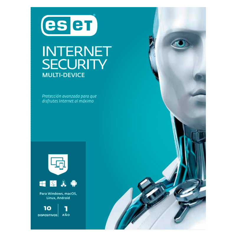 Licencia ESET Internet Security para 10 Dispositivos 1 Año ESD ***DIGITAL***