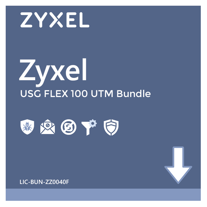 Licencia por 1 año para Zyxel USG FLEX 100 UTM Bundle