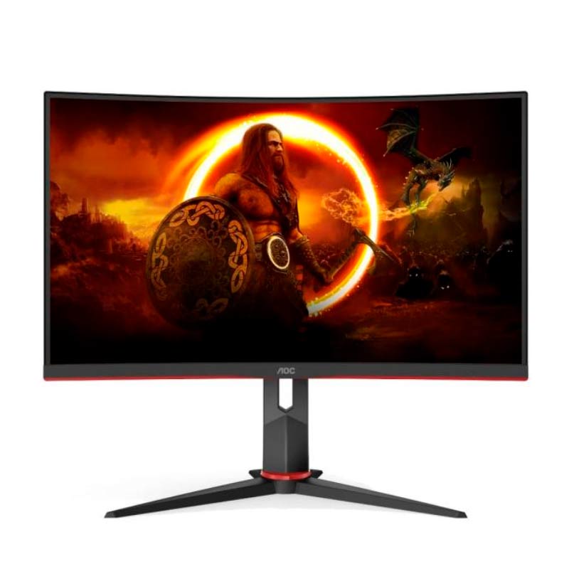 Monitor 24" LED AOC Gaming Curvo C24G2 VA 1920x1080 165Hz VGA HDMI DP