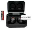 Audífonos In-ear Pilas Quicks T1.0 Bluetooth con Micrófono Negro