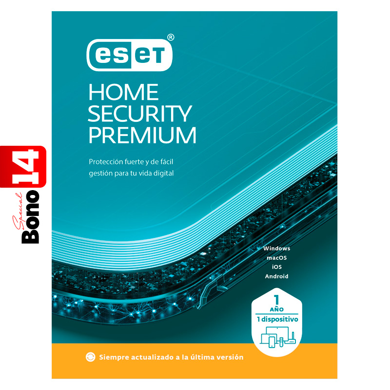 Licencia ESET Home Security Premium 1 dispositivo 1 Año ESD ***DIGITAL***
