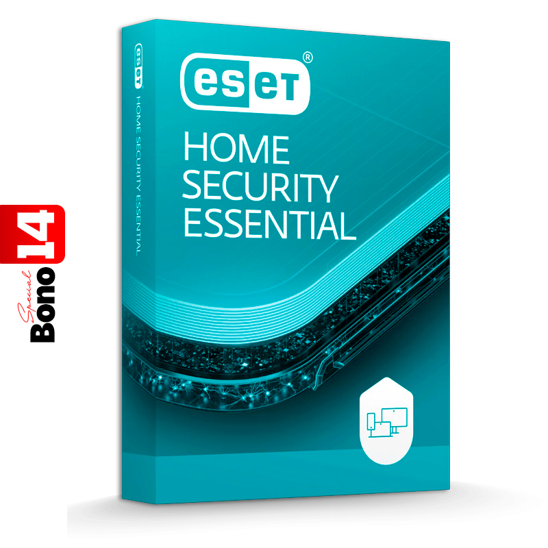 Licencia ESET Home Security Essential 1 Dispositivo 1 Año Maestro Estudiante ESD ***FISICA***
