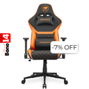 Silla Gaming Cougar Armor One V2 F Negro Naranja