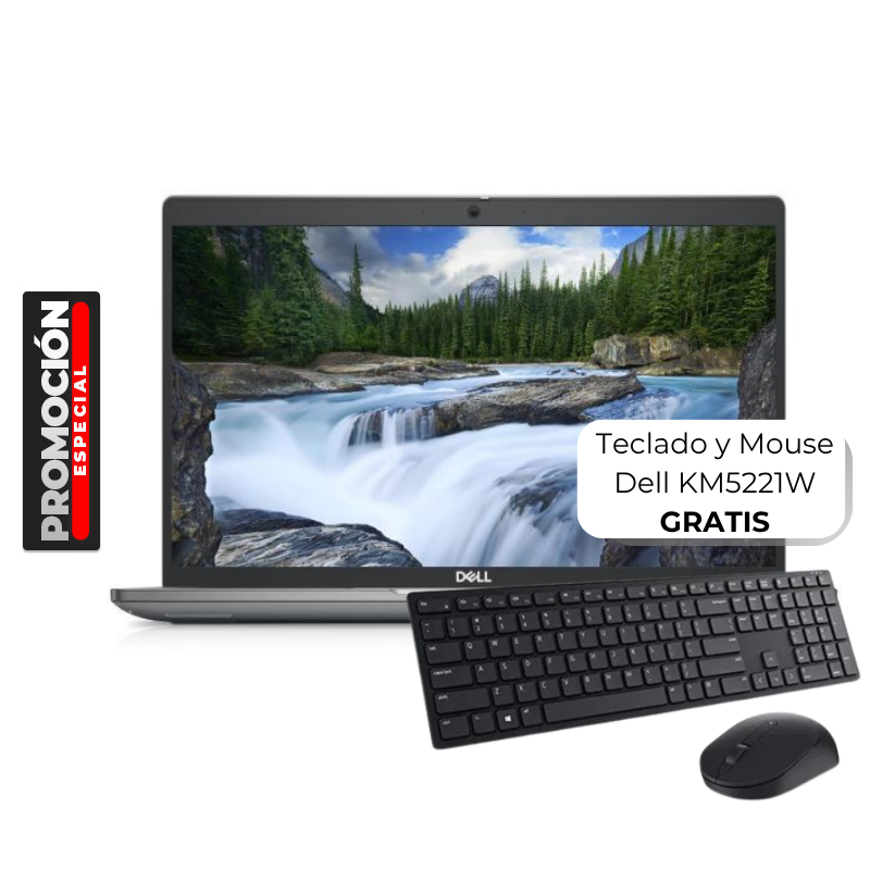 Laptop Dell Latitude 5550 15.6" Ultra Core 7 155U 16GB RAM 512GB SSD W11 Pro Gris Oscuro  Teclado Español