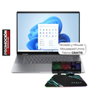 Laptop HP Envy x360 AMD Ryzen 7 8840HS Pantalla Táctil OLED 3K 16" 16GB RAM 512GB SSD W11 Home Plateado  Teclado Español