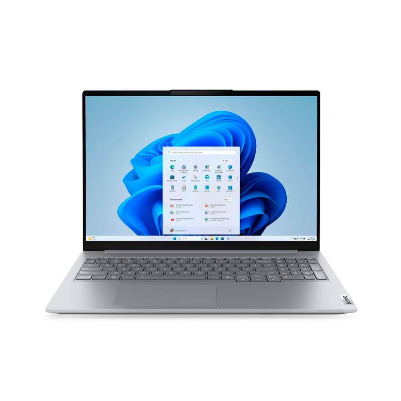 Laptop Lenovo ThinkBook 16 G8 16" Core 7 240H 16GB RAM 512GB SSD W11 Pro Gris Teclado Español