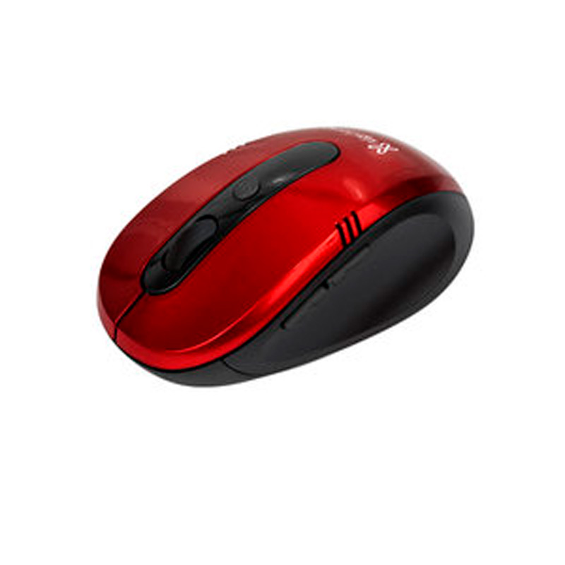 Mouse Inalámbrico Klip Xtreme Vector 3D Óptico 1600DPI Rojo