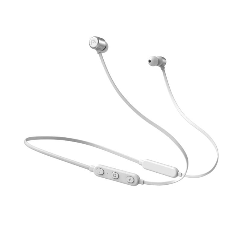 Audífonos Argom ARG-HS-3810WT BT In-ear Ultimate Sound Impulse con Micrófono Blanco