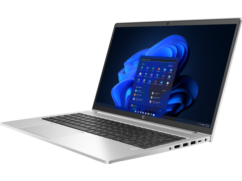 HP ProBook 450 15.6" G9 Notebook PC NaturalSilver T HDcam WLAN nonODD FPR Win11 CoreSet Front
