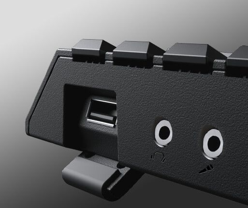 Puerto USB del teclado Puertos en el Teclado