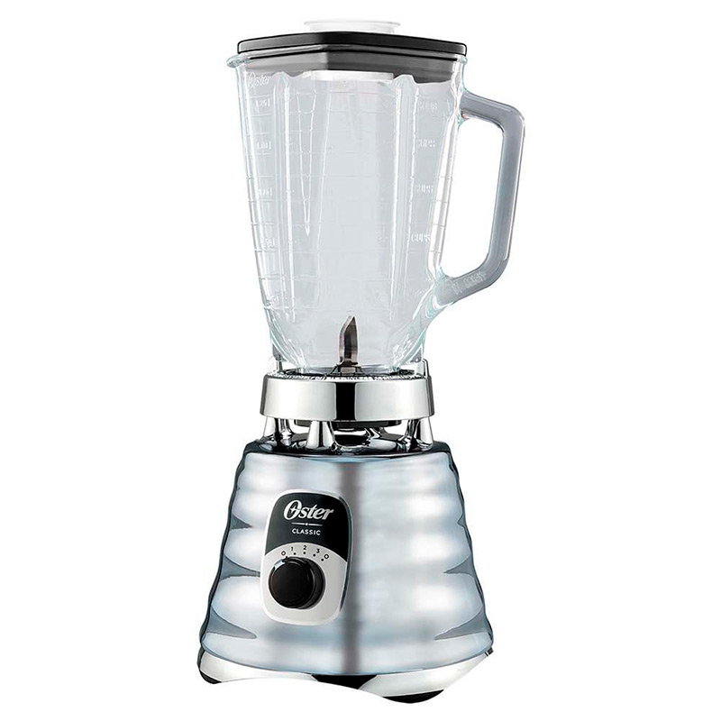 Licuadora Oster BLST4655 3 Velocidades Vaso Vidrio Cromada