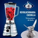 Licuadora Oster BLST4655 3 Velocidades Vaso Vidrio Cromada