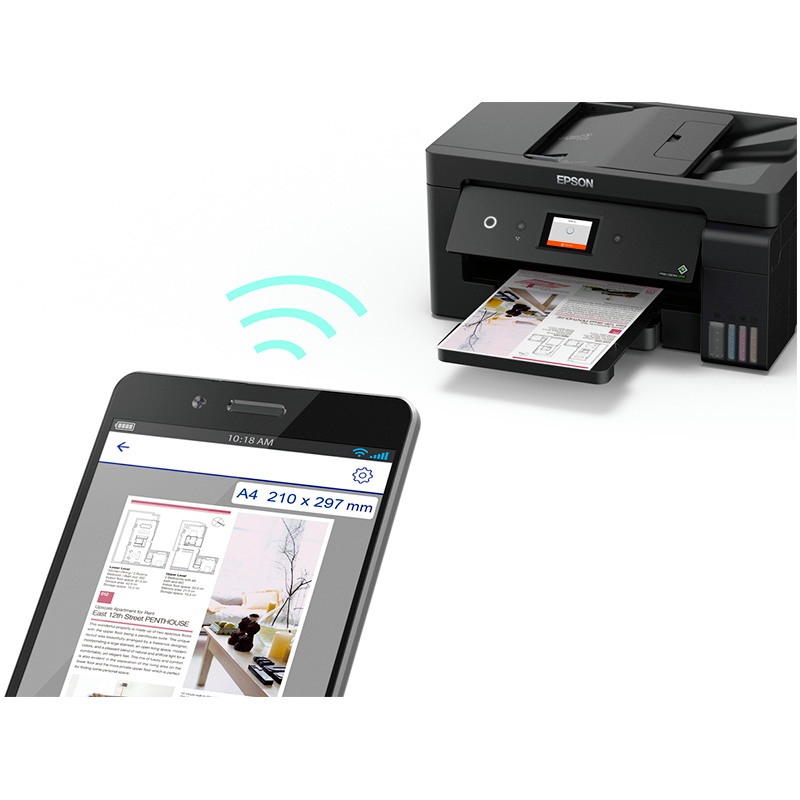 Impresora Epson Inyeccion Multifuncional L14150 EcoTank 4 en 1 Wi-Fi