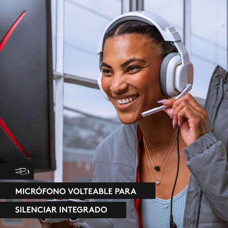 Audifonos tipo Headset ASTRO Gaming A10 Gen 2 3.5mm con Micrófono Blanco