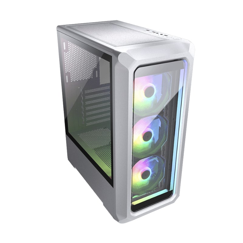 Case Gaming Cougar Archon 2 RGB Media Torre Vidrio Templado ATX Blanco (Sin Fuente)