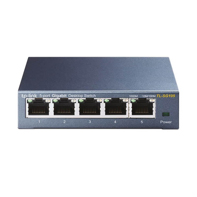 Switch TP-Link TL-SG105 5 Puertos 10/100/1000Mbps