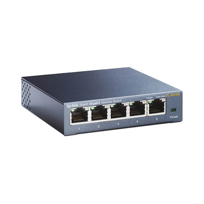 Switch TP-Link TL-SG105 5 Puertos 10/100/1000Mbps