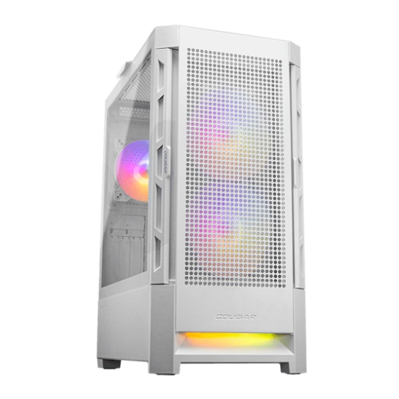 Case Gaming Cougar Duoface RGB Media Torre Vidrio Templado E-ATX Blanco (Sin Fuente)