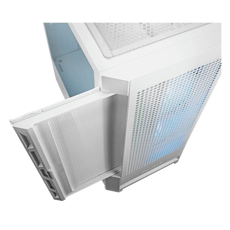 Case Gaming Cougar Duoface RGB Media Torre Vidrio Templado E-ATX Blanco (Sin Fuente)