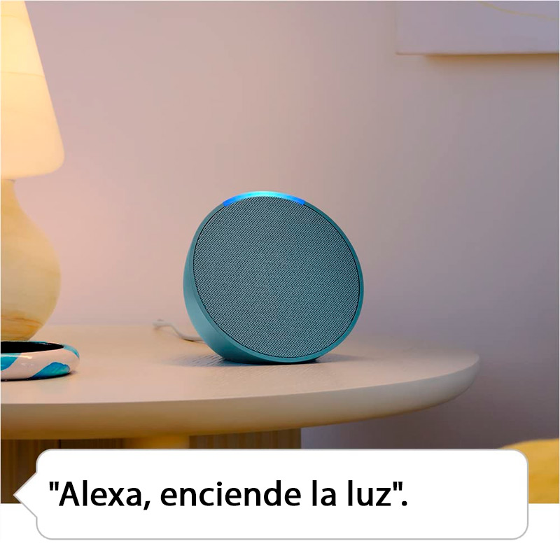 Bocina Amazon Echo Pop Smart Blanco Con Alexa