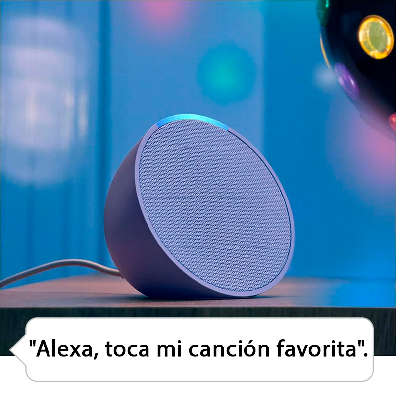 Bocina Amazon Echo Pop Smart Blanco Con Alexa