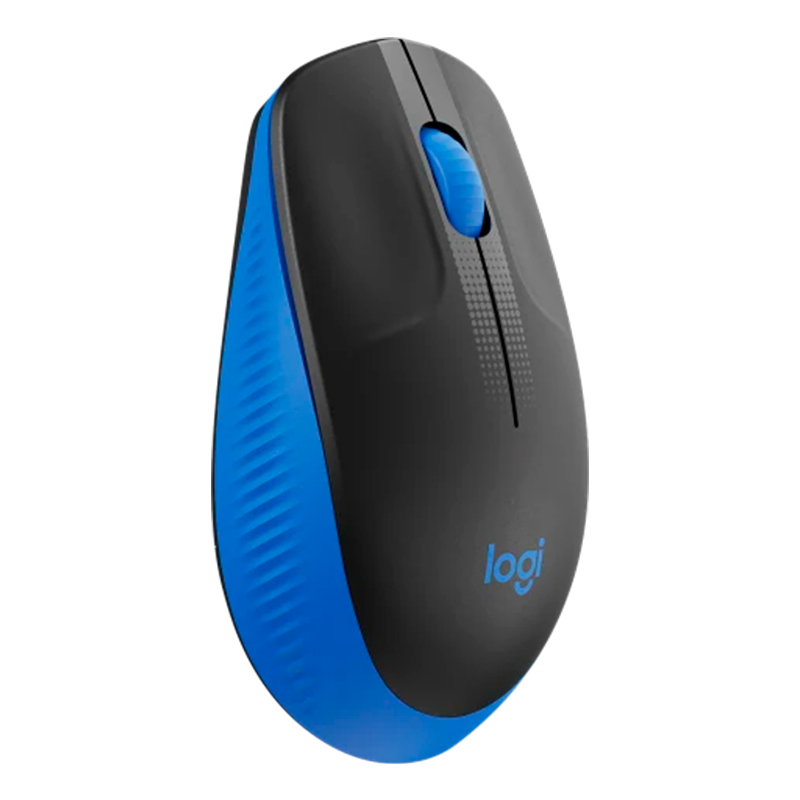 Mouse Inalámbrico Logitech M190 1000DPI Negro/Azul