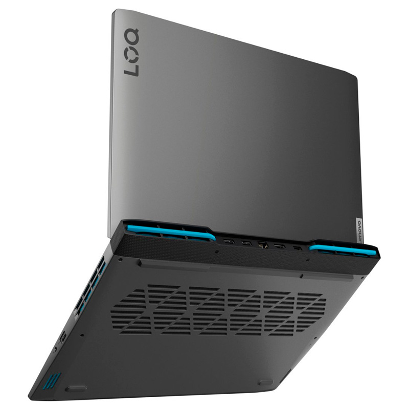 Laptop Lenovo LOQ 15APH8 15,6" RYZEN 7 7840HS 8GB RAM 512GB SSD Geforce RTX 4050 6GB Gris W11 Home Teclado Ingles