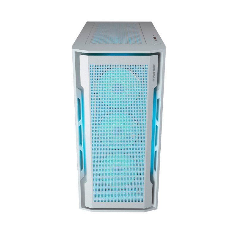 Case Gaming Cougar Uniface RGB Media Torre Vidrio Templado ATX Blanco (Sin Fuente)