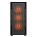 Case Gaming Cougar Uniface RGB Media Torre Vidrio Templado ATX Negro (Sin Fuente)