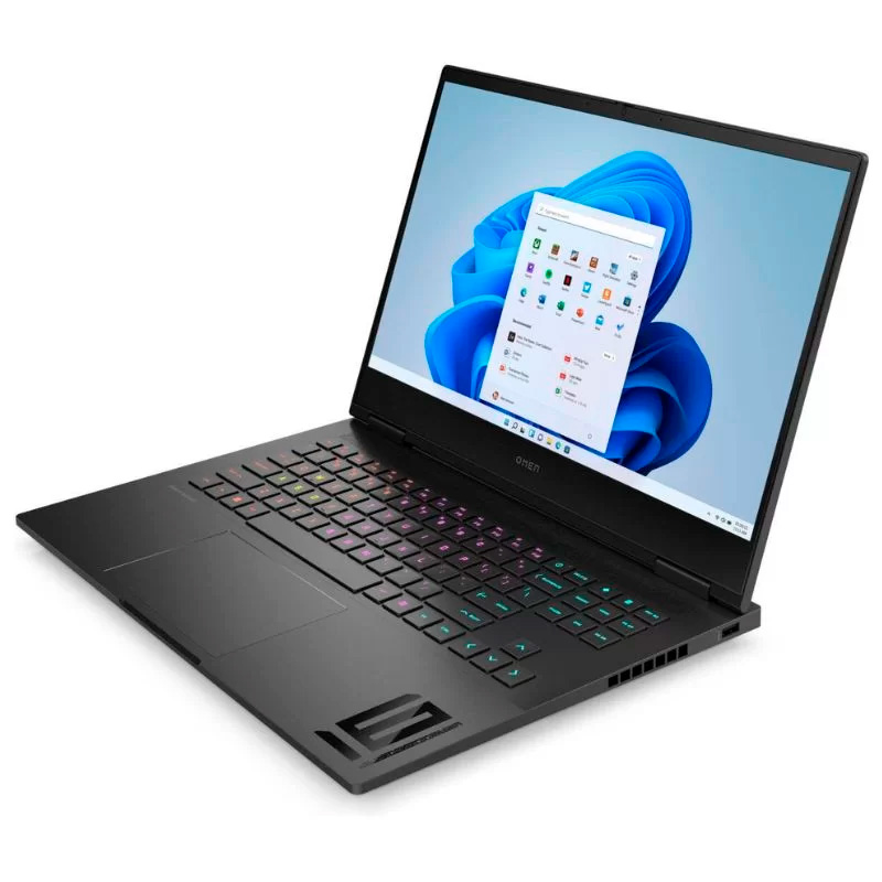 Laptop HP Omen 16-XF0033 16.1" AMD Ryzen 9 7940HS 16GB RAM 512GB SSD RTX 4070 12GB Negro W11 Home Teclado en Ingles