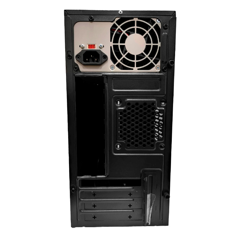 Case AON Media Torre PRO-CUBE 350 Micro-ATX con Fuente de Poder 550 W