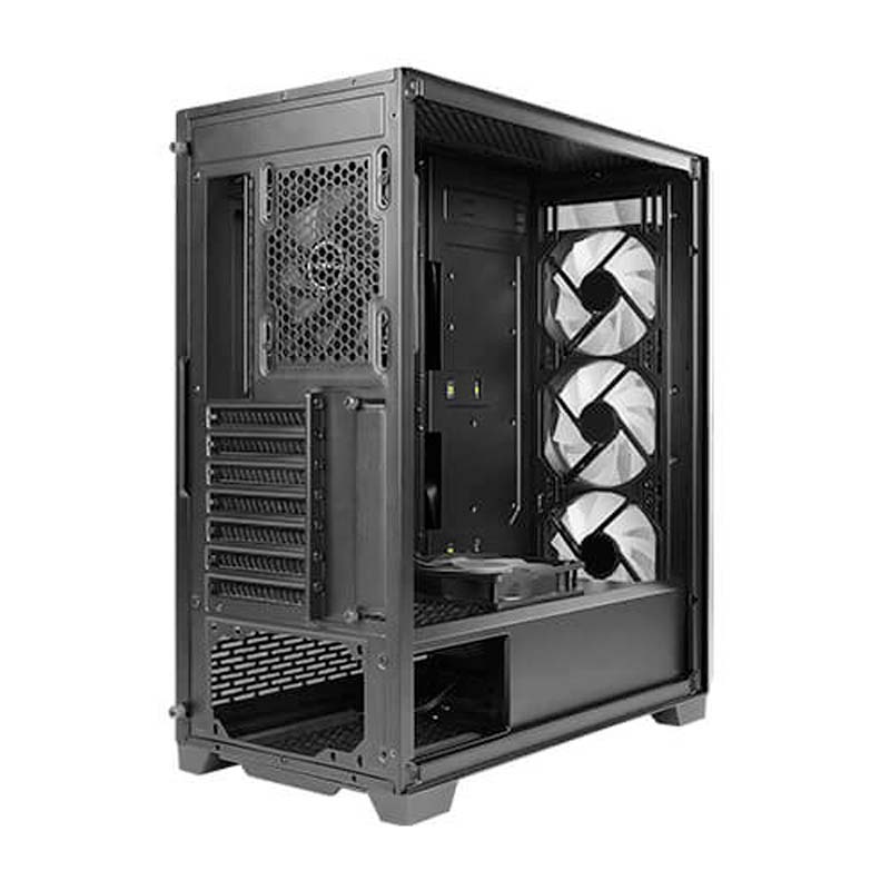 Case Gaming Antec DF700 FLUX Media Torre Vidrio Templado ATX Negro