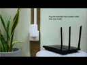 Extensor Wi-Fi TP-Link RE220 AC750 5GHz 433Mbps 2.4GHz 300Mpbs Doble Banda