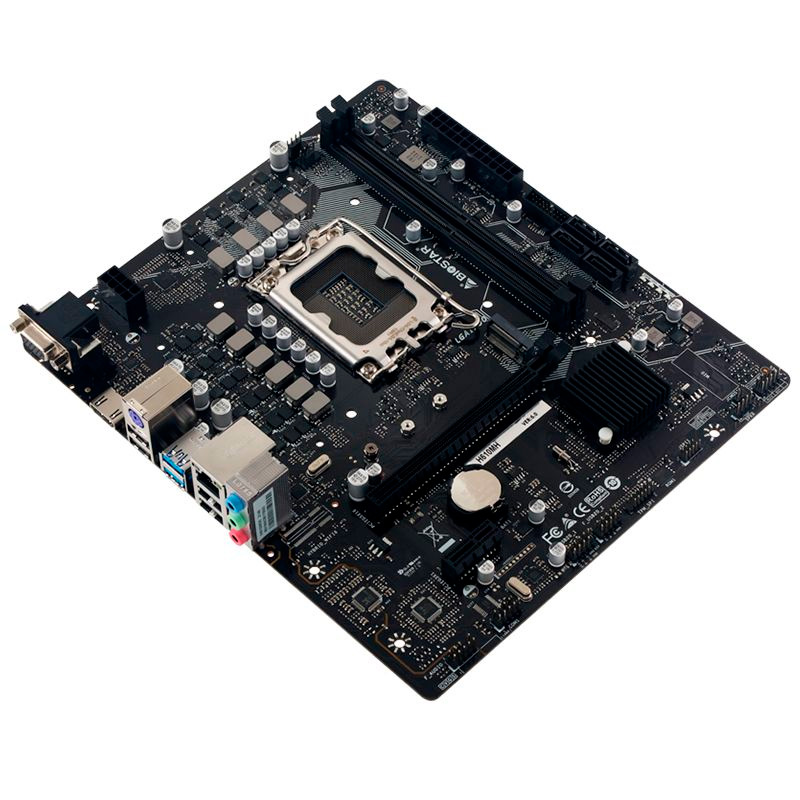 Motherboard Biostar H610MH LGA1700 14th, 13th y 12th Gen 2xDDR4 Micro-ATX Open Box