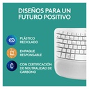 Teclado Inalámbrico Logitech Wave Keys Blanco Español