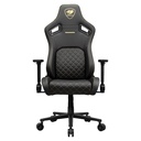 Silla Gaming Cougar Defensor Negro Dorado