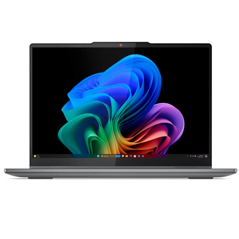 Laptop Lenovo 5 144Q8X9 14" Touchscreen Snapdragon X PlusX1O-42-100 16GB RAM 1TB SSD Gris W11 Home Teclado Ingles