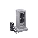 Tomacorriente Inteligente Tipo Roca VTA+ 2 Tomas Smart Home Wi-Fi para Exteriores