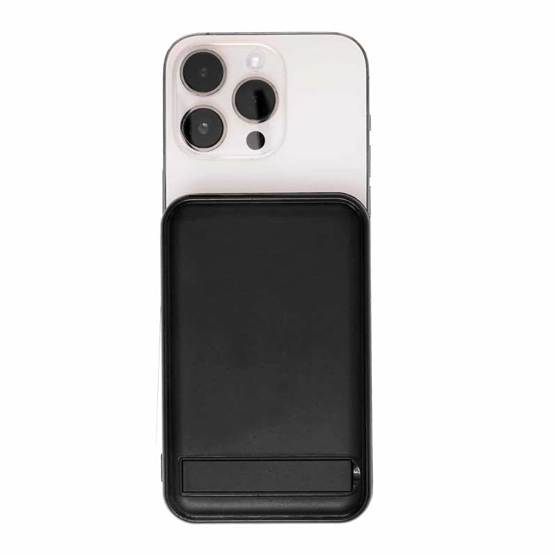 PowerBank UnnoTekno10000 mAh USB/USB-C/Inalámbrico Negro