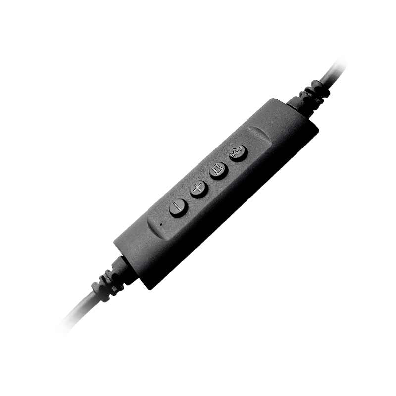 Audifonos tipo Headset Klip Xtreme KlearCom USB con Micrófono Negro